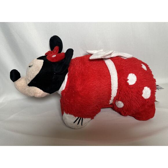 DISNEY Plush Red Minnie Mouse Pillow Pet 14” Stuffed Animal Toy 2018 - Picture 13 of 14
